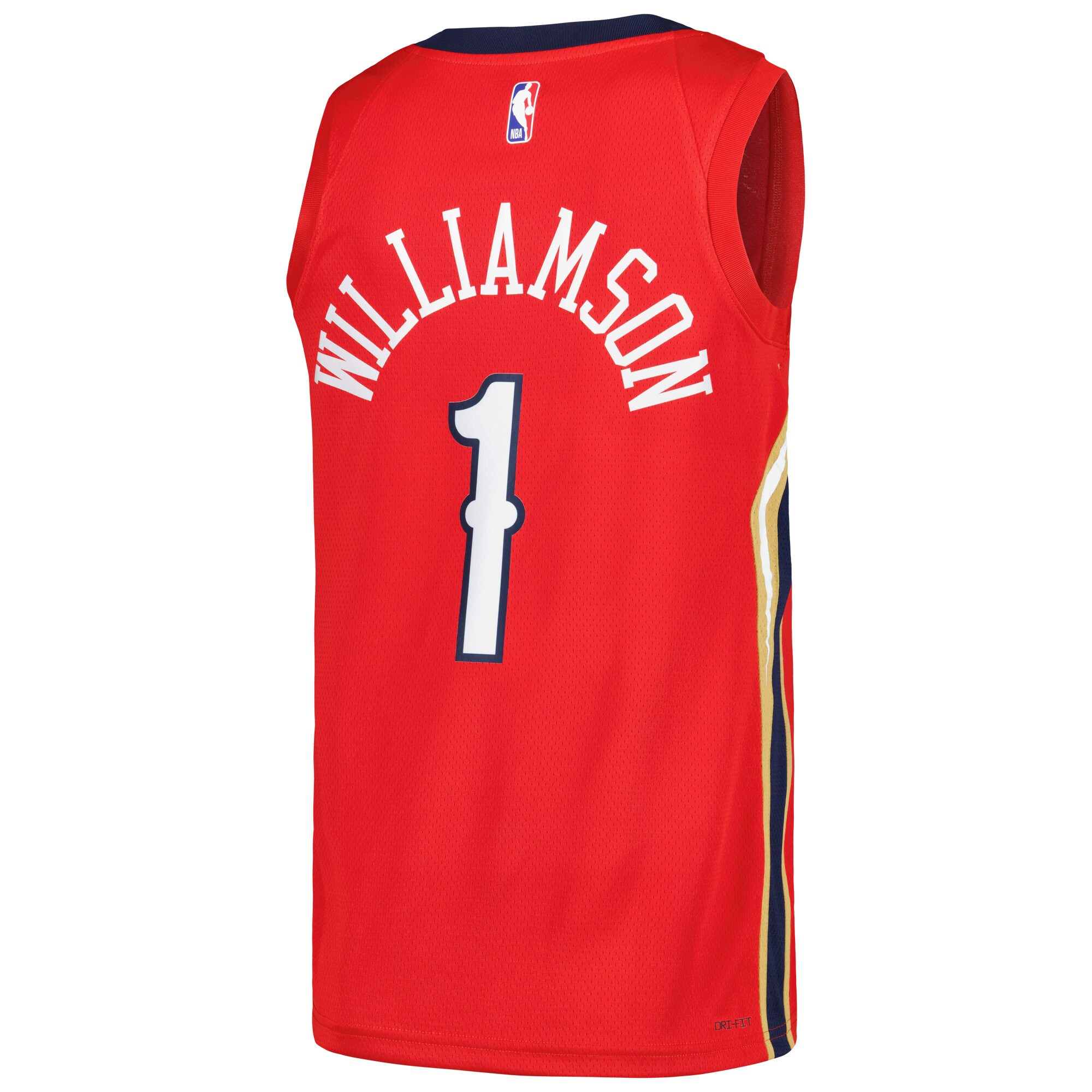 Zion Williamson New Orleans Pelicans Jordan Brand Swingman Player Jersey – Statement Edition – Red Clowdercats