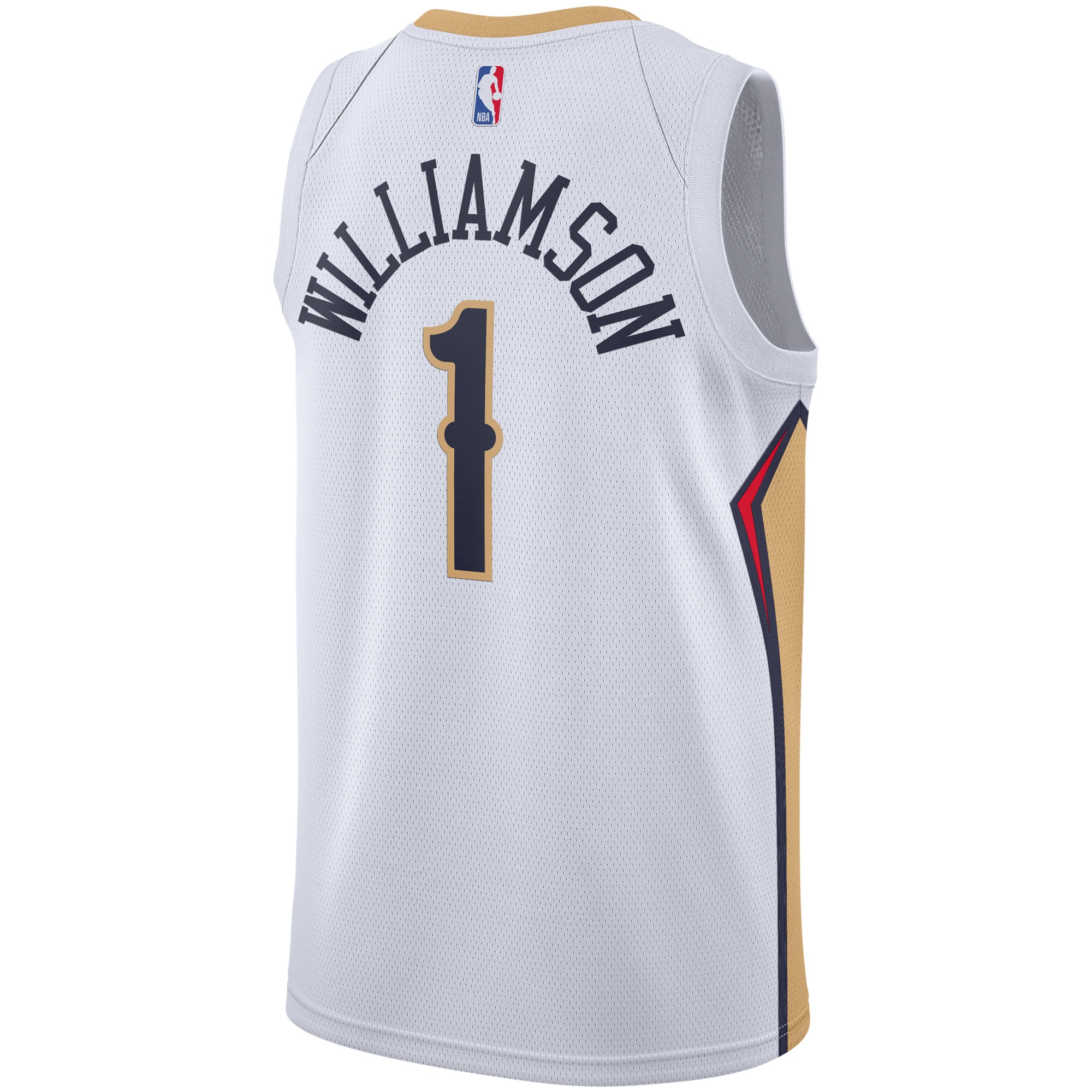 Zion Williamson New Orleans Pelicans Nike 2019/2020 Swingman Jersey – Association Edition – White Clowdercats