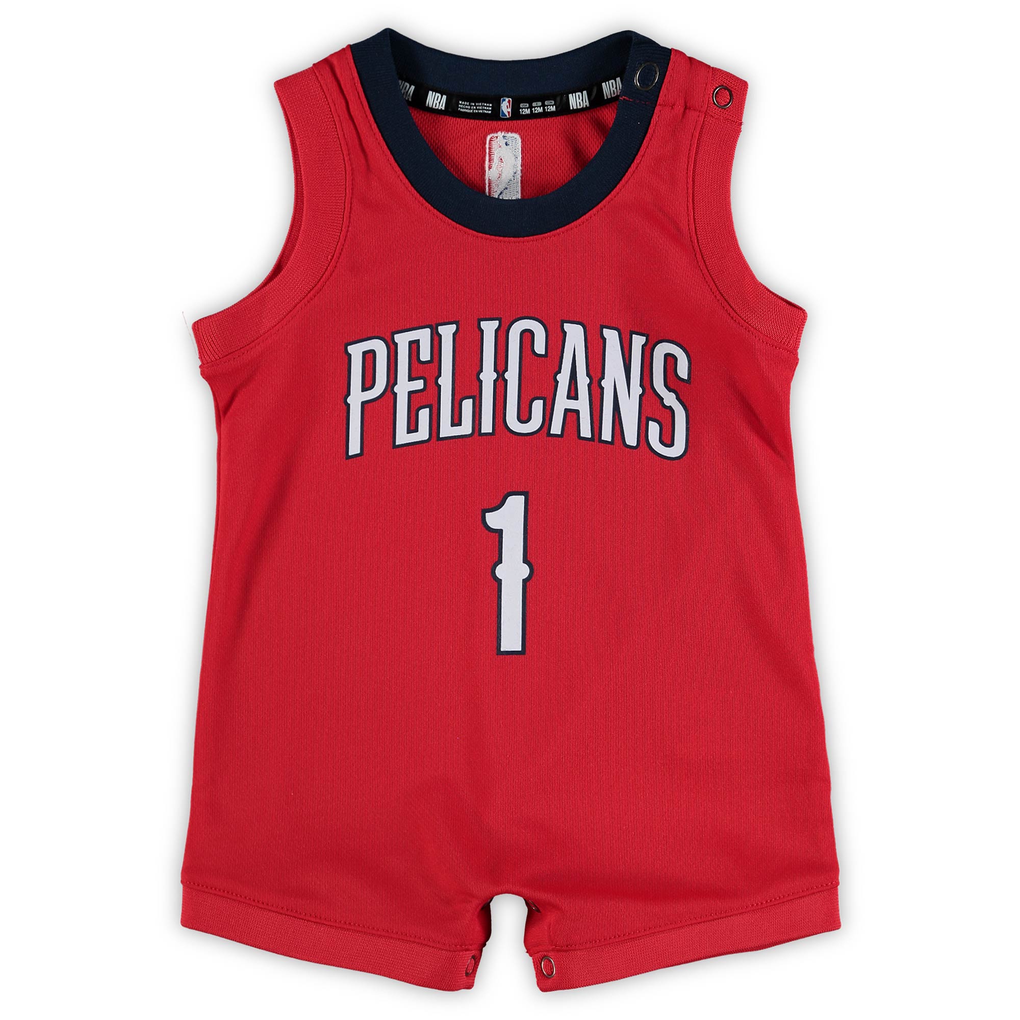 Zion Williamson New Orleans Pelicans Nike Infant Replica Jersey – Red Clowdercats