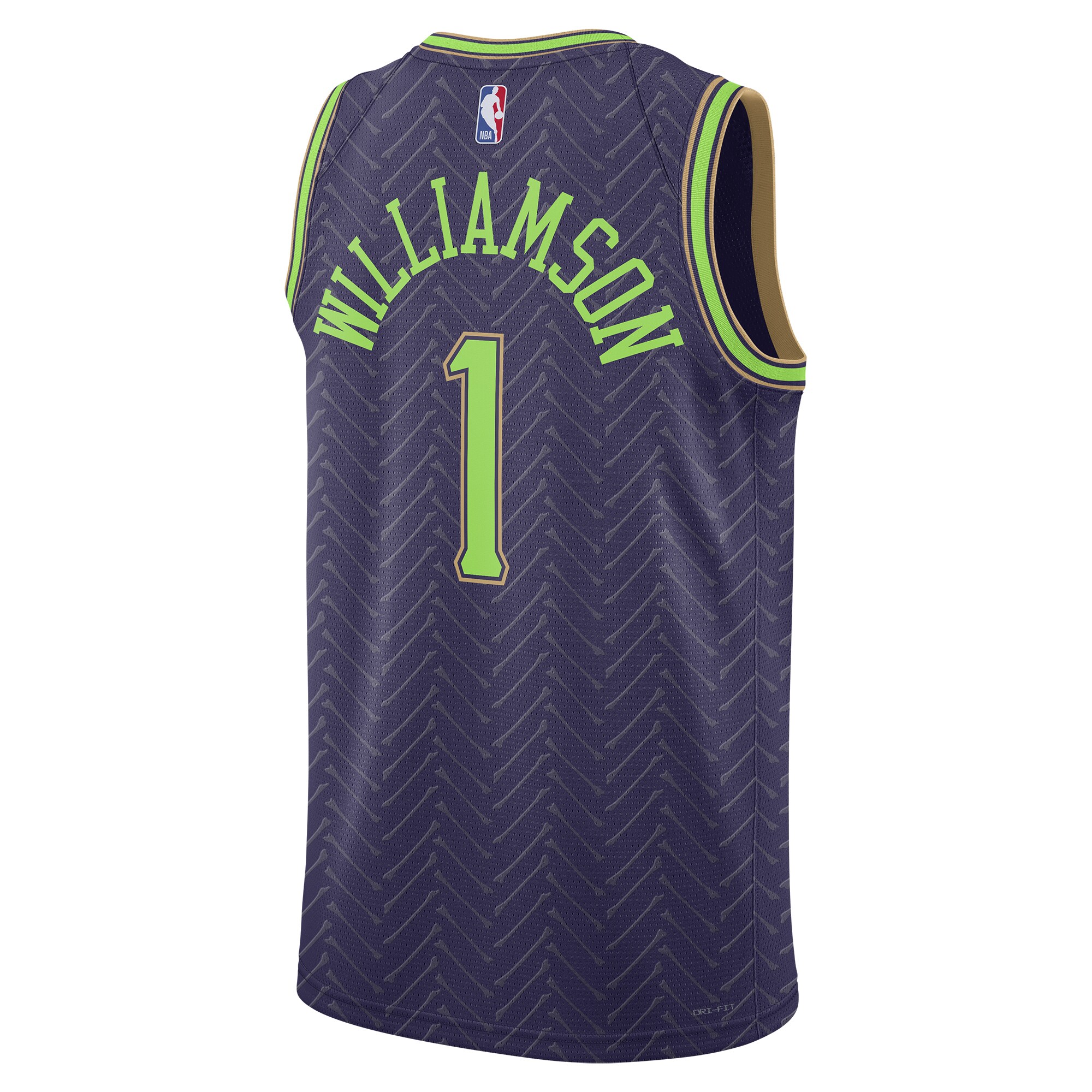 Zion Williamson New Orleans Pelicans Nike Unisex 2024/25 Swingman Player Jersey – City Edition – Purple Clowdercats