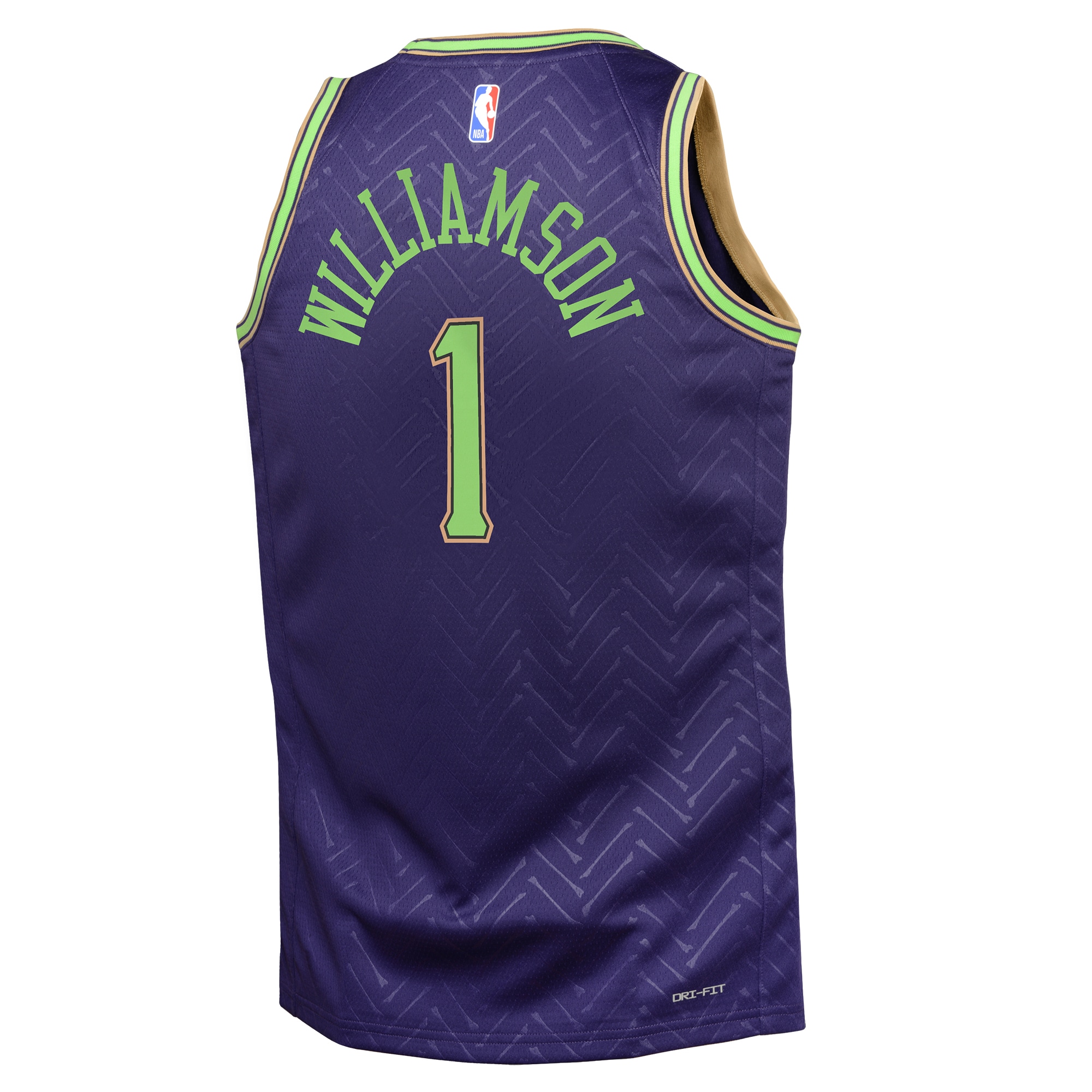 Zion Williamson New Orleans Pelicans Nike Youth 2024/25 Swingman Player Jersey – City Edition – Purple Clowdercats