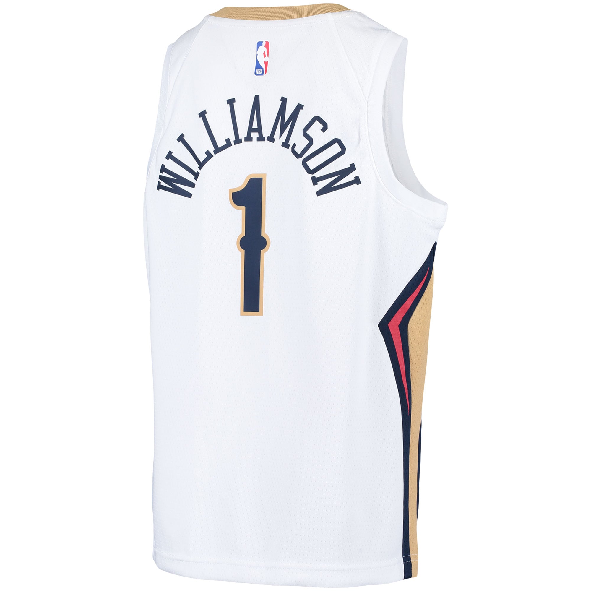 Zion Williamson New Orleans Pelicans Nike Youth Swingman Player Jersey – Association Edition – White Clowdercats