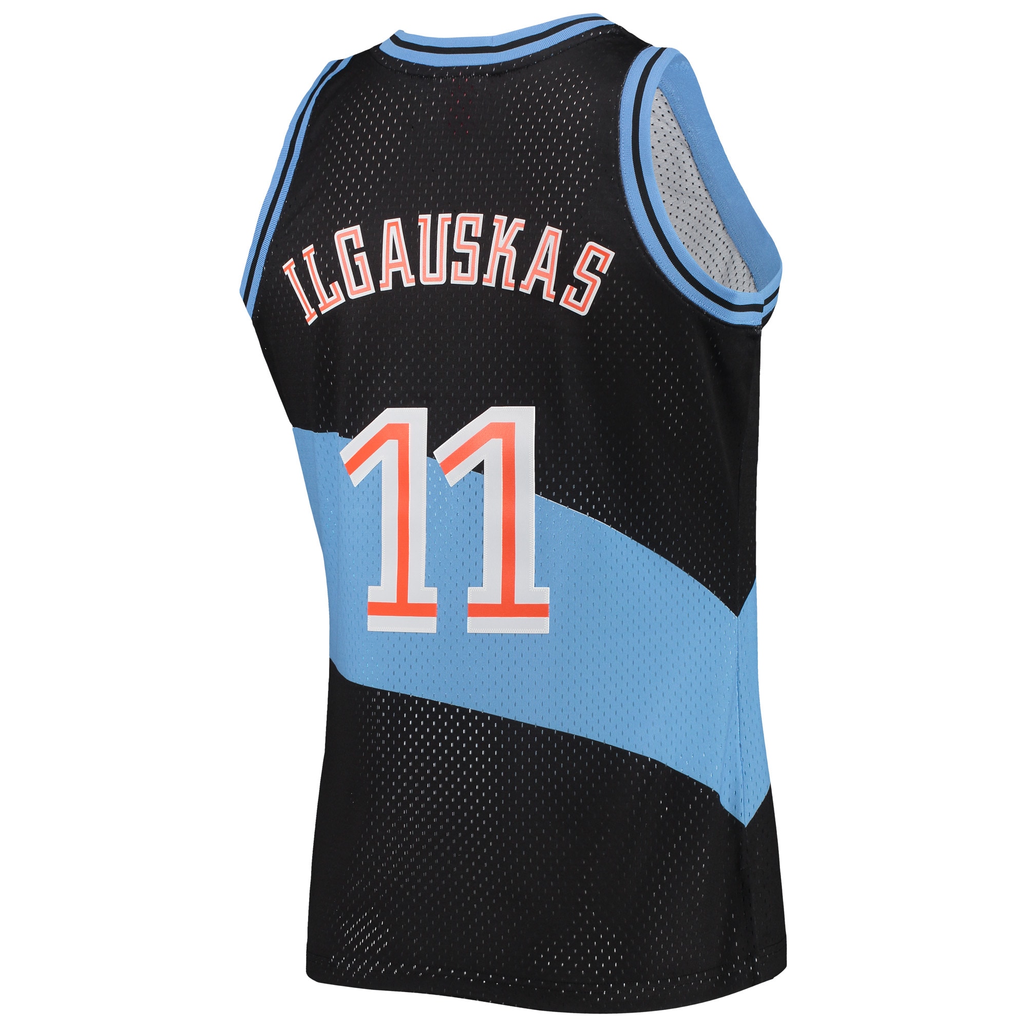 Zydrunas Ilgauskas Cleveland Cavaliers Mitchell & Ness Hardwood Classics Swingman Jersey – Black Clowdercats